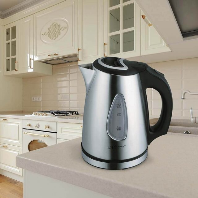 Electric kettle MAESTRO MR-029NEW 1l Stainless steel 1600 W - imagine 3