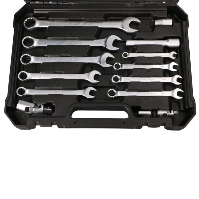 EXTRALINK POWERLINK ZESTAW NARZĘDZI KLUCZE NASADOWE WALIZKA 82 EL. - imagine 4