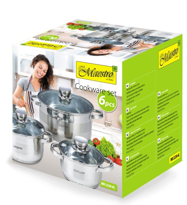 Maestro MR-2220-6L A set of pots of 6 elements - imagine 5