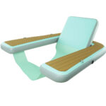 Extralink Inflatable Water Lounger, 122x112x10cm