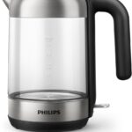 Philips 5000 series HD9339/80 electric kettle 1.7 L 2200 W Black  Stainless steel  Transparent