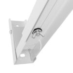 Maclean MC-915 W Universal Microwave Oven Bracket Holder Wall Mount Adjustable White Space Saving 30kg - imagine 5