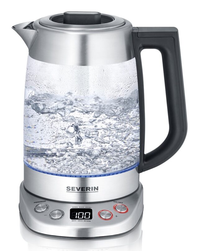 Severin WK 3480 electric kettle 1.7 L 3000 W White - imagine 2