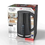 Adler AD 1350 1.7L temperature-controlled LED electric kettle Black - imagine 10