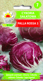 Toraf Nasiona warzyw | Cykoria Sałatowa Palla Rossa 3 | Opakowanie 5g - imagine 2