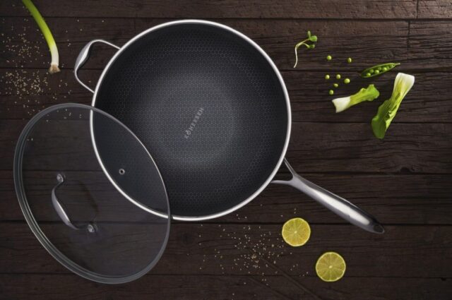 Kohersen Black Cube 32 cm wok - imagine 5