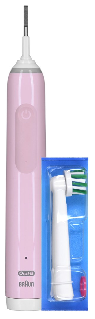 cps-a4fd76fec0bf0615a7ce572251cef765-2026-02-28-23-46-31 Braun electric toothbrush Oral-B PRO3 Pink X-Clean - imagine 1
