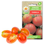 Toraf Nasiona warzyw | Pomidor gruntowy Tyczny Tigerella | Opakowanie 0,5g
