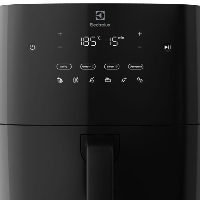 Electrolux EAF7SB Single 6.9 L Stand-alone 1700 W Hot air fryer Black - imagine 3