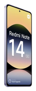 Xiaomi Redmi Note 14 5G Dual Sim 8GB RAM 256GB - Lavender Purple - imagine 4