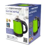 Esperanza EKK128G Electric kettle Parana 1 L  Green 1350 W - imagine 2