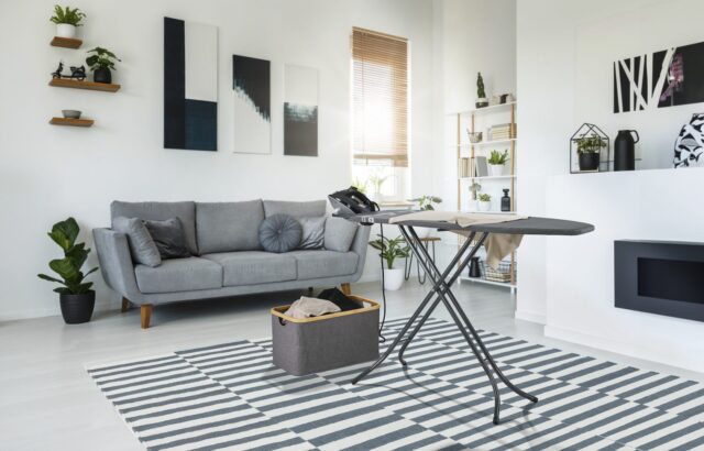 Ironing board Classic M Black - imagine 7