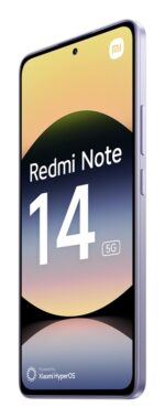 Xiaomi Redmi Note 14 5G Dual Sim 8GB RAM 256GB - Lavender Purple - imagine 5