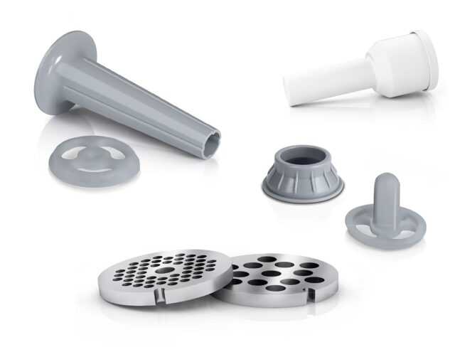 Bosch MFW2520W mincer 1500 W Stainless steel  White - imagine 8