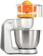 Bosch Styline food processor 900 W 3.9 L Stainless steel  White - imagine 10