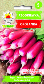 Toraf Nasiona warzyw | Rzodkiewka Opolanka | Opakowanie 10g - imagine 2