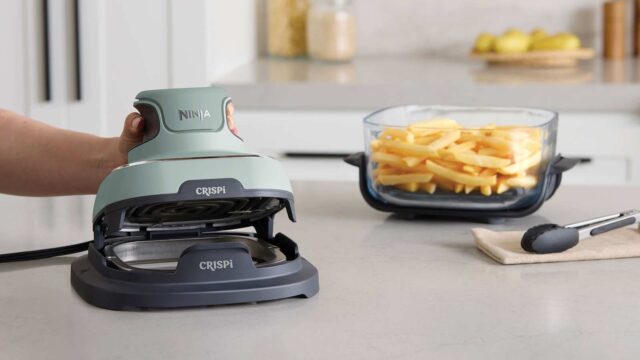 Ninja CRISPi Single 3.8 L 1700 W Hot air fryer Green  Grey  Transparent - imagine 6