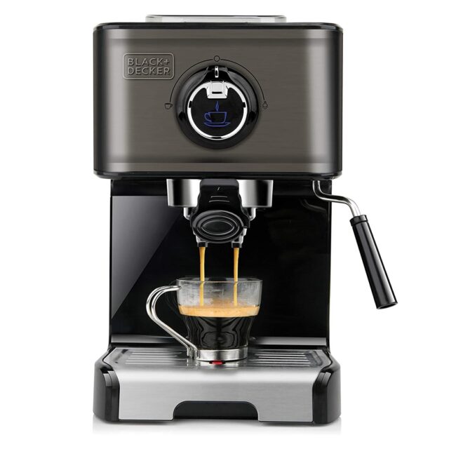 Espresso coffee maker Black+Decker BXCO1200E (1200W) - imagine 6