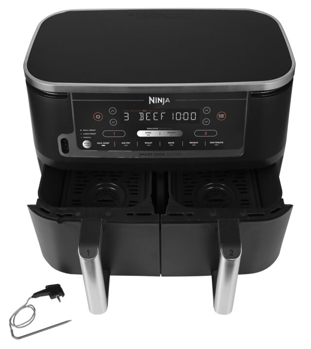 Ninja AF451EU fryer Single 9.5 L 2470 W Hot air fryer Black - imagine 5
