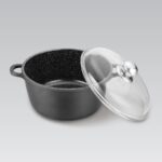 Maestro MR-4616C Pot with lid 16 cm 1 l Black - imagine 5