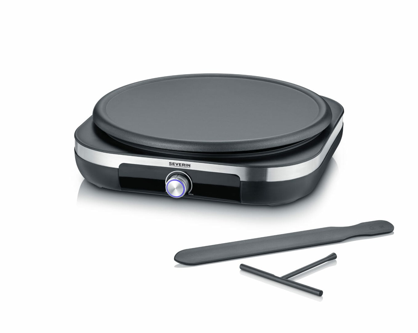 cps-ad12da2989f23d8f688c30a5df1515d7-2026-02-28-21-10-47 Severin CM 2199 crepe maker 1 crepe(s) Black - imagine 1