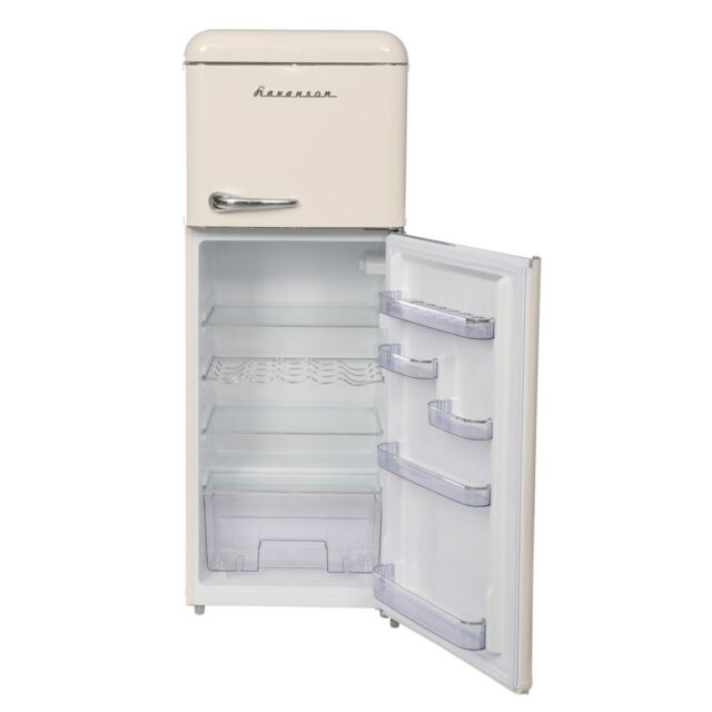 Fridge-freezer Retro Ravanson LKK-210RC - imagine 2