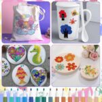 Extralink | Zestaw markerów akrylowych 12 kolorów | do malowania 12 szt - imagine 3