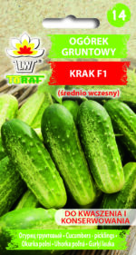 Toraf Nasiona warzyw | Ogórek Krak F1 | Opakowanie 5g - imagine 2