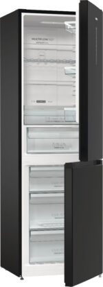 Gorenje NRK6192ABK4 fridge-freezer Freestanding 302 L E Black