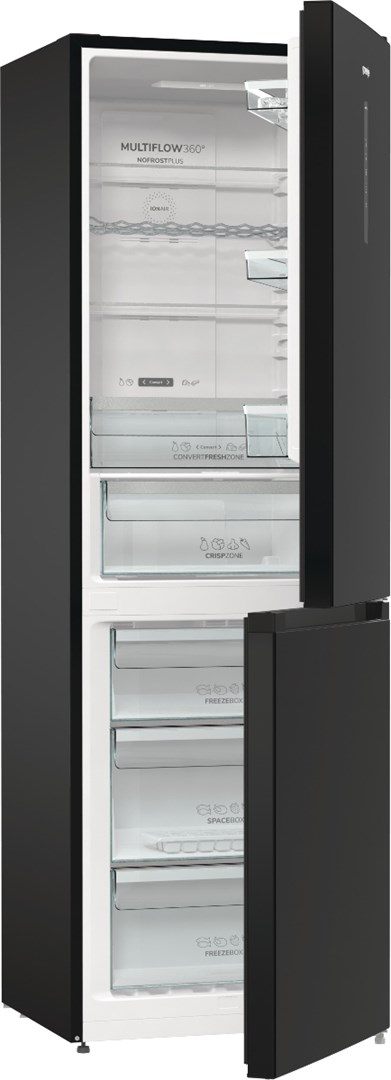 cps-af63b5be0dc9b43908bde0e6569205a4-2026-02-28-20-05-08 Gorenje NRK6192ABK4 fridge-freezer Freestanding 302 L E Black - imagine 1