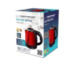 Esperanza EKK128R electric kettle Parana 1 L Black Red 1350 W - imagine 3