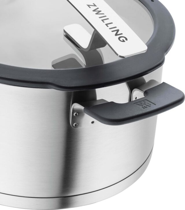 ZWILLING SIMPLIFY 66870-005-0 Pots set Stainless steel 5 pcs. Silver Black - imagine 2