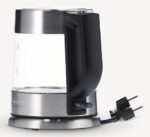 Severin WK 3468 electric kettle 1 L 2200 W Black  Stainless steel  Transparent - imagine 3
