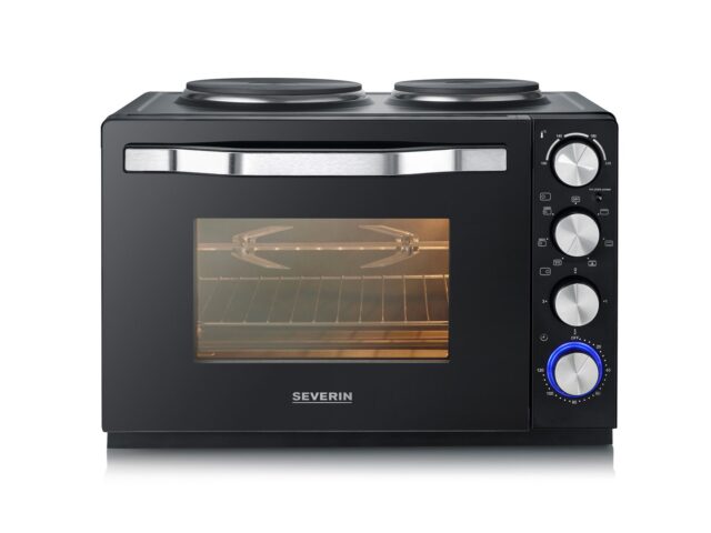 Severin TO 2074 toaster oven 30 L 2500 W Black Grill - imagine 9