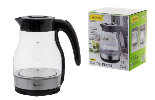 ELECTRIC KETTLE MAESTRO MR-061 BLACK - imagine 9