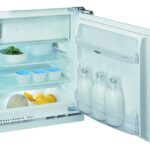 Whirlpool WBUF011 combi-fridge Built-in 126 L E Grey