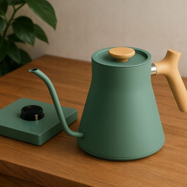Fellow Stagg EKG Pro 0.9L green electric kettle - imagine 8