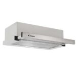 Candy CBT6130/3X cooker hood Semi built-in (pull out) Silver 157.8 m3/h