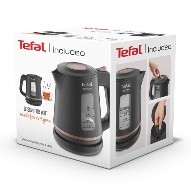 Tefal Includeo KI5338 electric kettle 1 L 2400 W Black - imagine 8