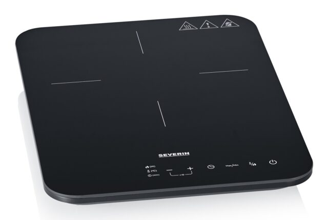 Severin KP 1032 hob Black  Grey Countertop 28 cm Zone induction hob 1 zone(s) - imagine 3