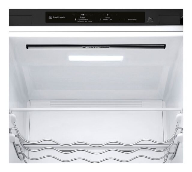 LG GBV3200DEP fridge-freezer Freestanding 387 L D Black - imagine 7