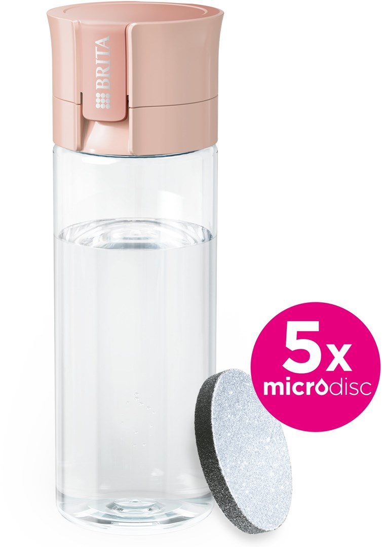 cps-b53375a6a269403c05b86c6e68f76c40-2026-02-28-14-45-22 Brita Vital Filtering bottle 0.6 l Pastel peach - imagine 1