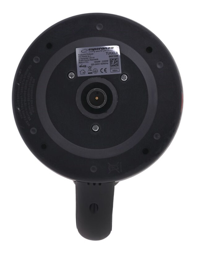 Esperanza EKK104X Electric kettle 1.8 L 2200 W Inox - imagine 5