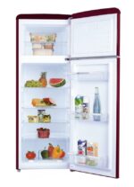 Amica KGC 15631 R fridge-freezer Freestanding 208 L E Bordeaux - imagine 3