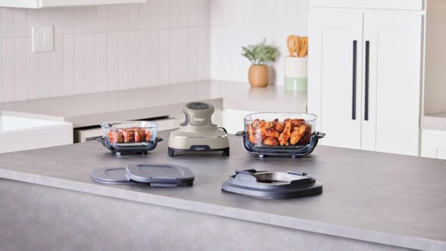 Ninja CRISPi Single 3.8 L 1700 W Hot air fryer Grey  Stone colour  Transparent - imagine 6