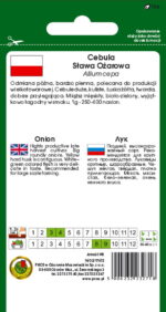 PNOS Nasiona warzyw | Cebula Sława Ożarowa | Opakowanie 5g - imagine 2