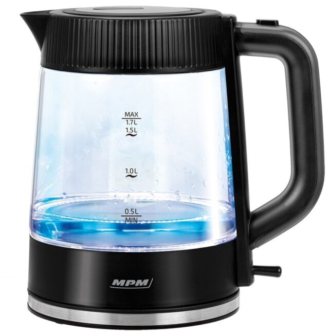 CORDLESS GLASS KETTLE MPM MCZ-117 - imagine 3
