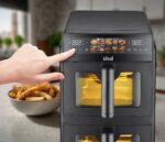 ELDOM Double vertical fat-free fryer 10 l - imagine 7