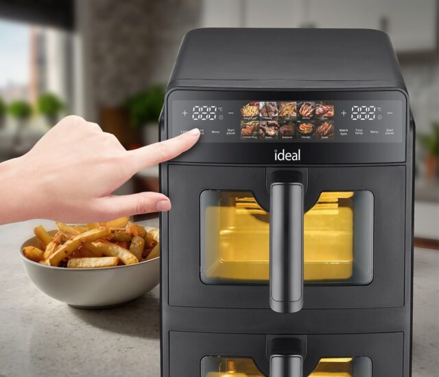 ELDOM Double vertical fat-free fryer 10 l - imagine 7