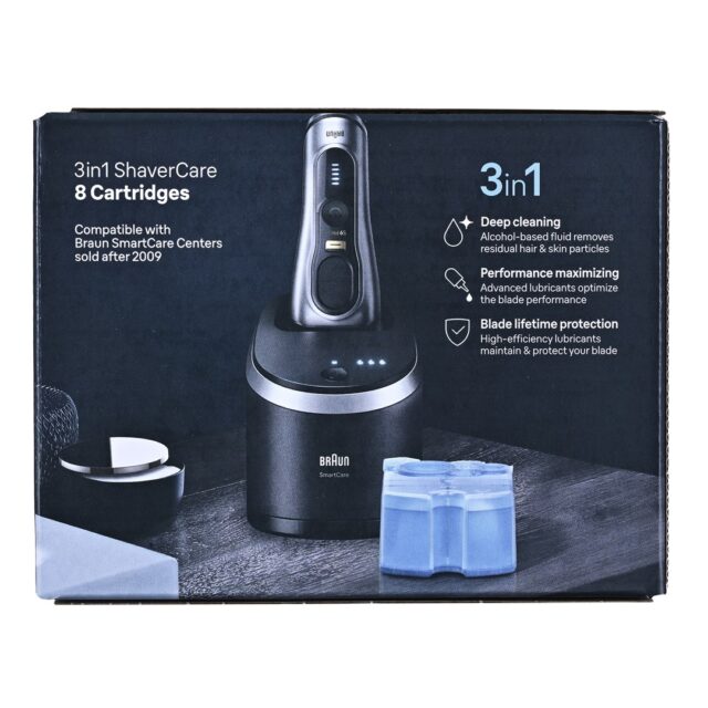 Shaver cleaning cartridge 8-pack CCR6+2 BRAUN - imagine 4